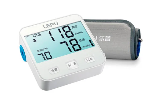 Monitor de presión arterial digital Lepu LBP70C automático con función de voz